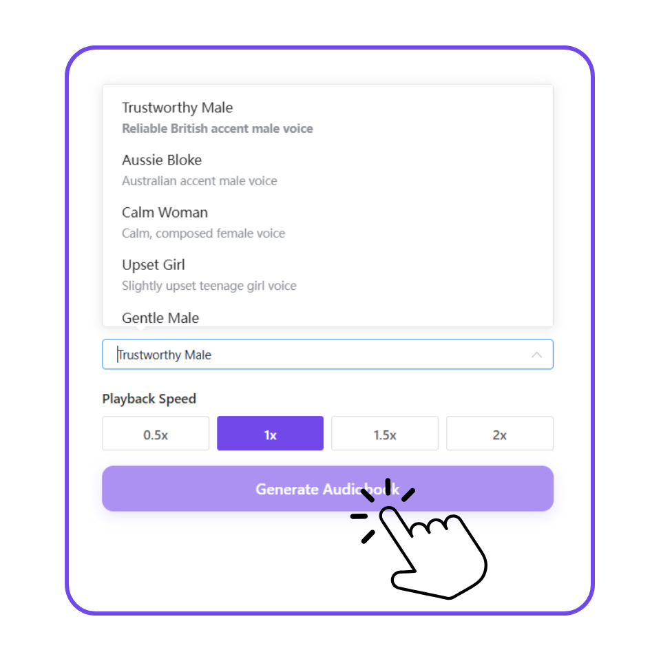 第 2 步：自定义声音和设置
