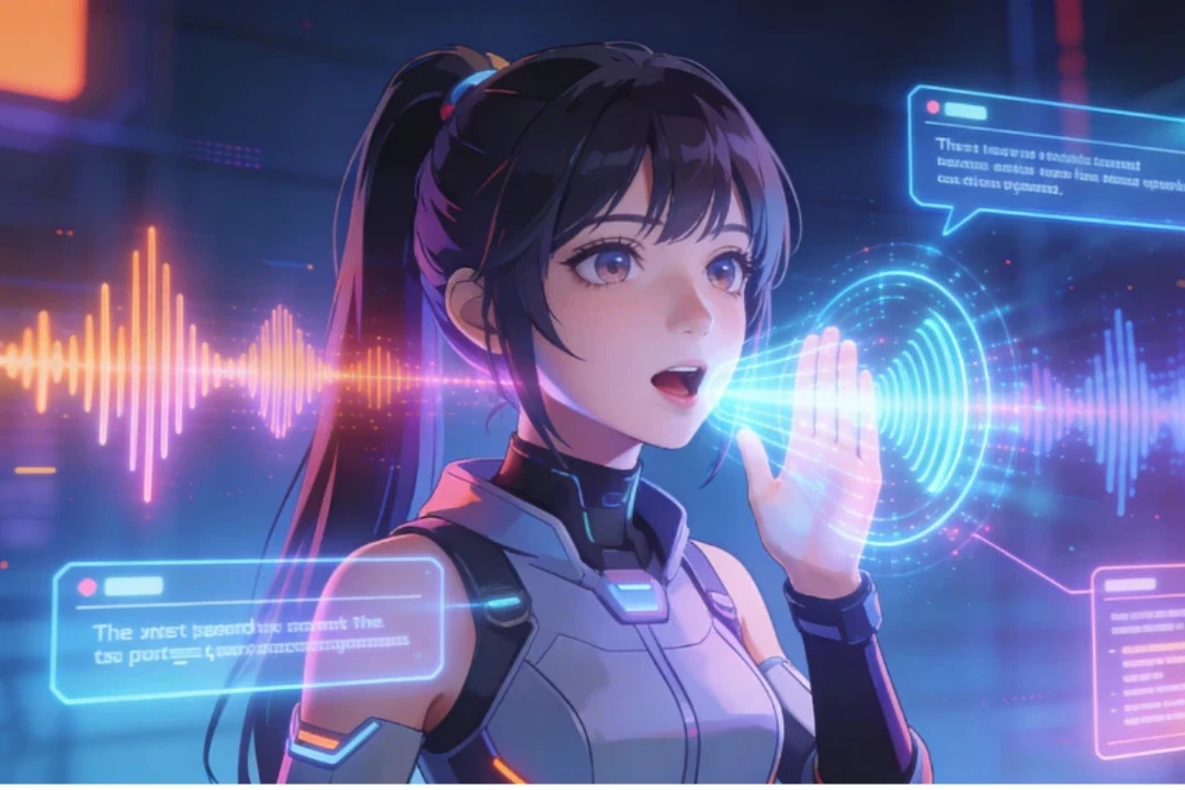 Anime voice generator