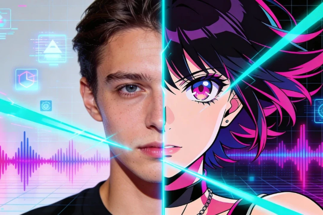 Anime voice transformation