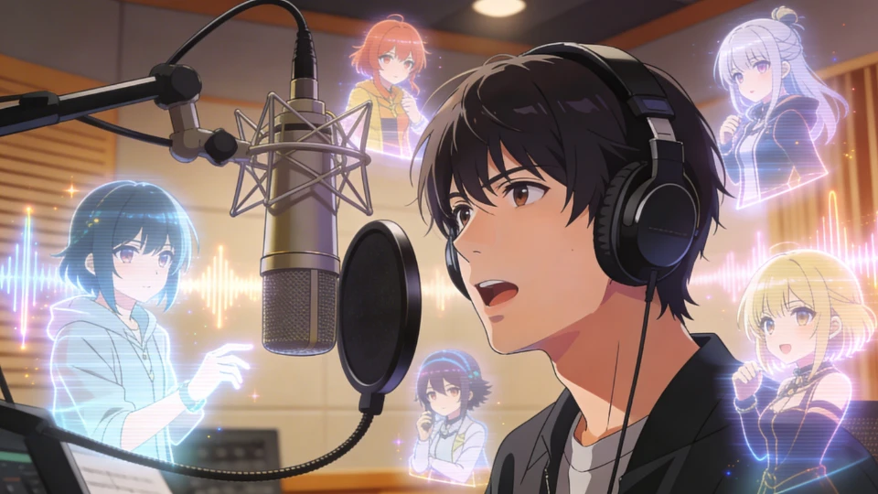 Anime voice changer narration