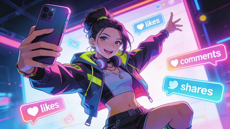 Anime voice changer social media