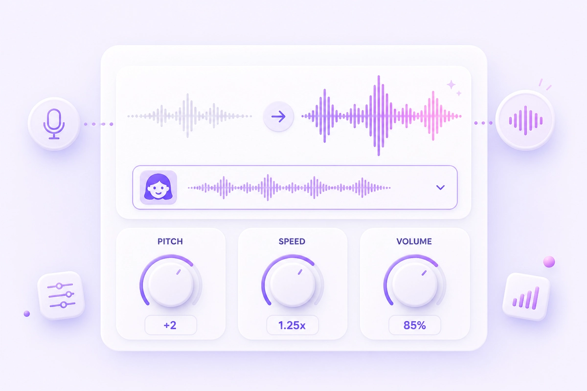 定制你的女声变声器