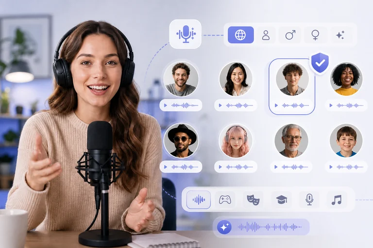 400+ AI Voices Across 40 Languages & Styles
