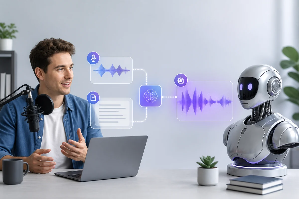 Turn Audio or Text to Robot Voice