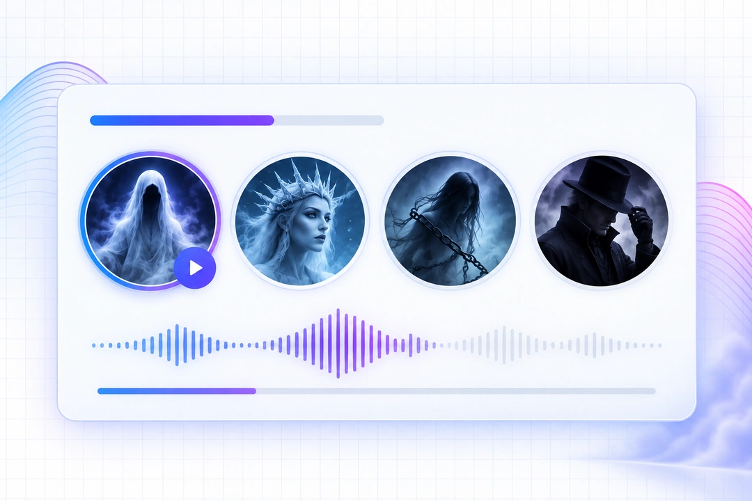 Multiple Horror-Ready Voice Choices
