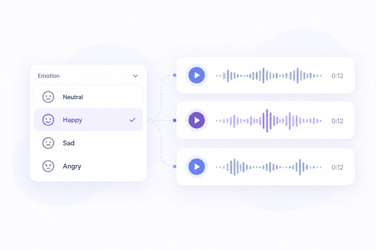 text to speech with emotion
