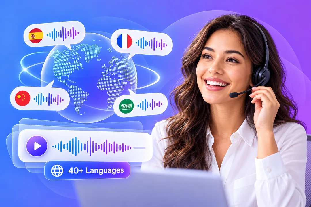 Multilingual caller greeting