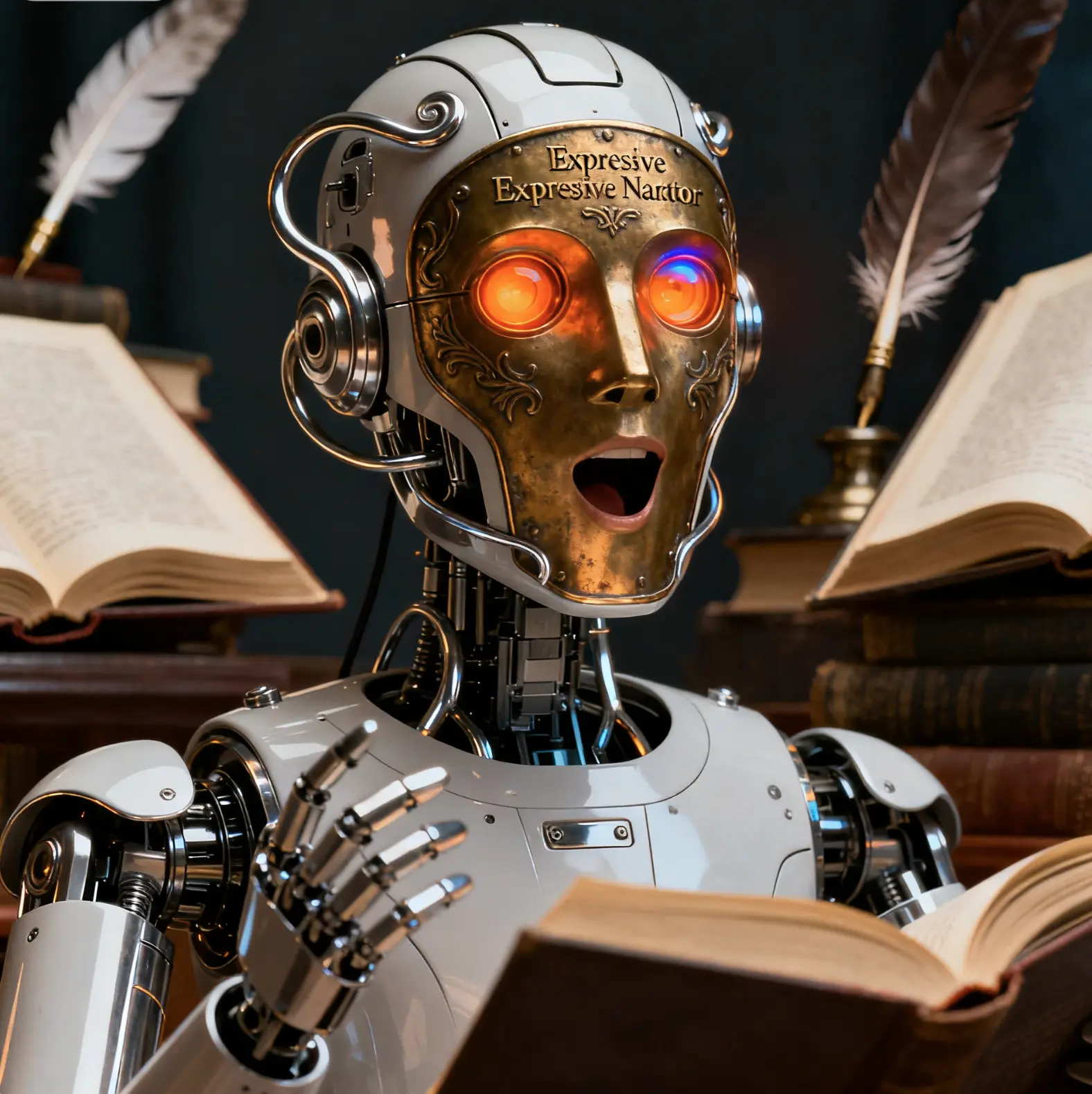 沉着冷静机器人