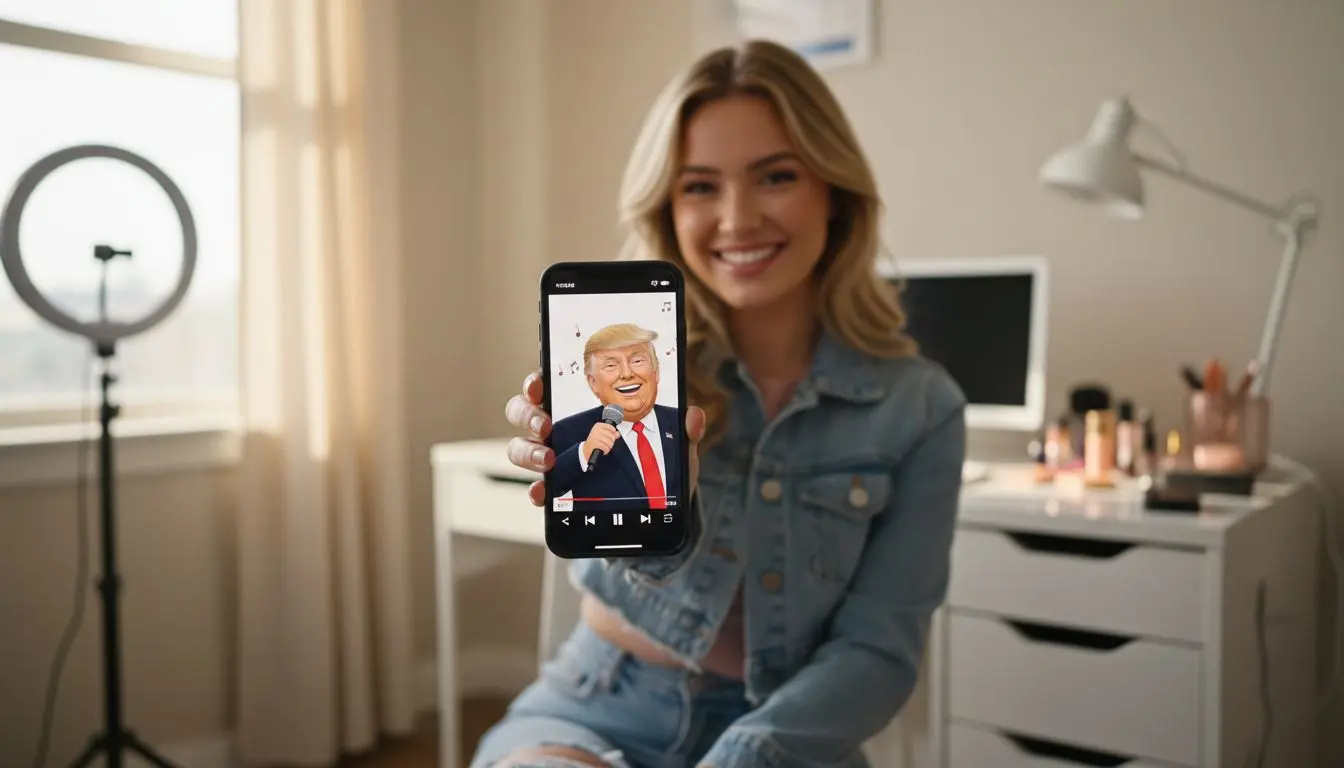 social media creators making ai parody covers for viral videos