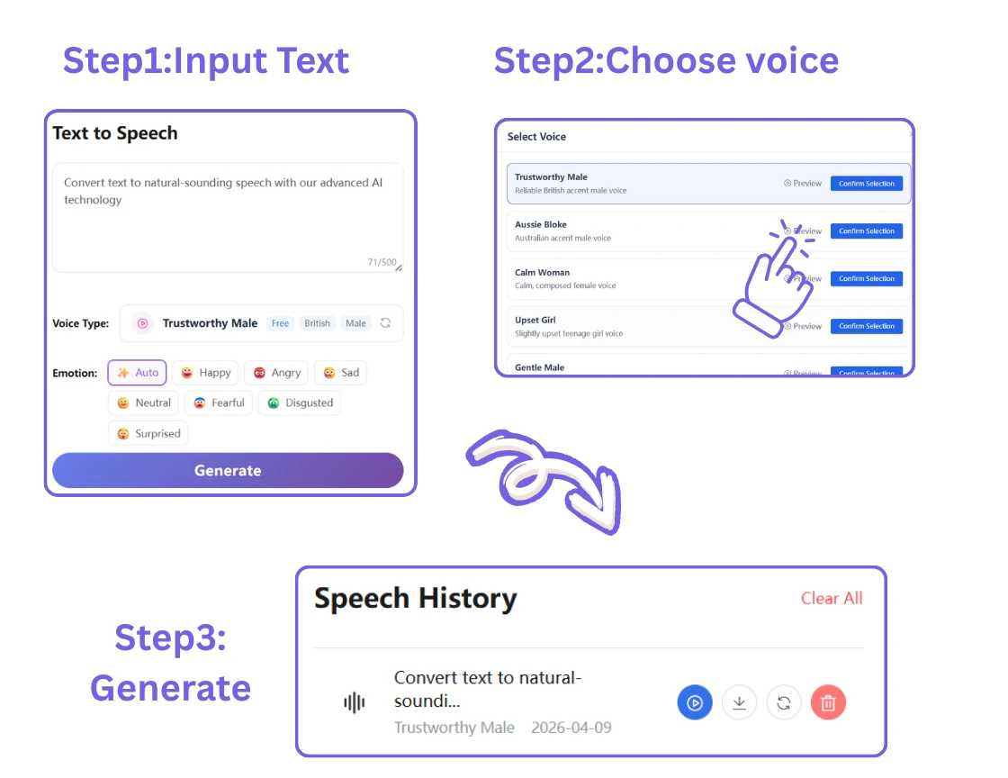 step by step guide to tiktok voice generator