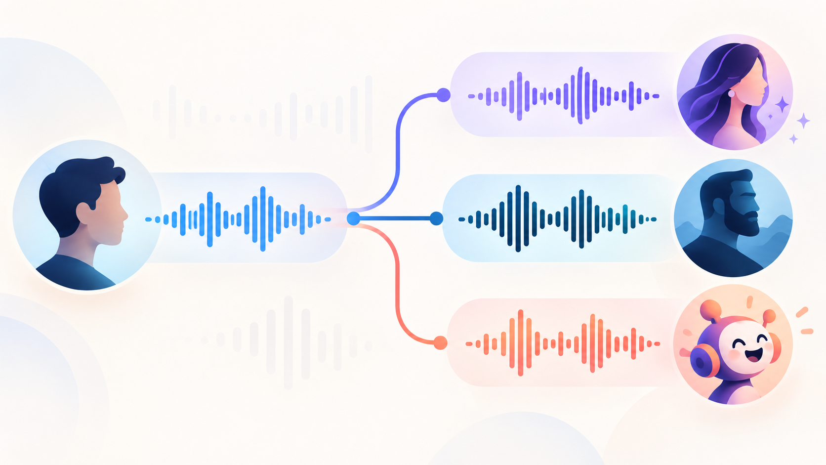 same audio voice styles