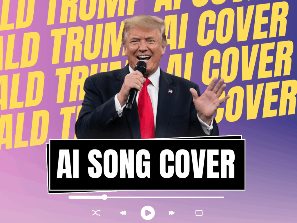 How to Make a Donald Trump AI Song Cover for Free?